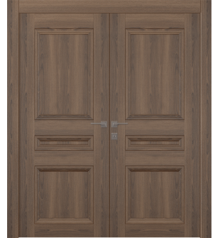 Oxford Duo 07 2R Pecan Nutwood Double doors