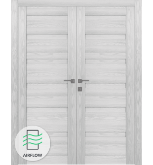 Louver Ribeira Ash Double doors