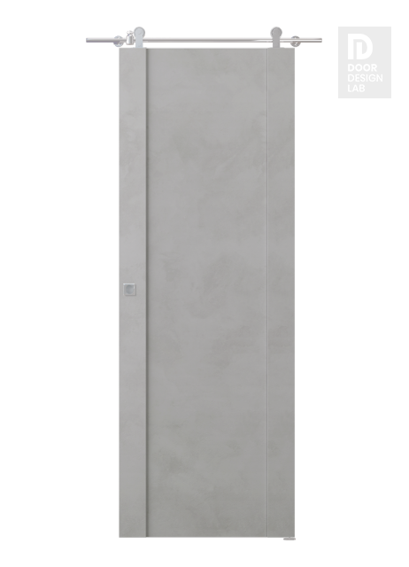 Avon 01 Light Urban Modern Interior Barn Door by Belldinni