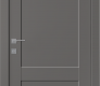 Shaker 2 Panel Gray Matte Modern Interior Door by Belldinni