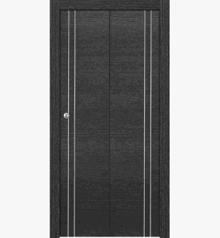 Avanti 2V Black Apricot Bi-folding doors