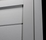 Dessa Vetro Bianco Noble Double pocket doors