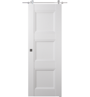 Oxford Duo 07 2Rn Snow White Barn doors