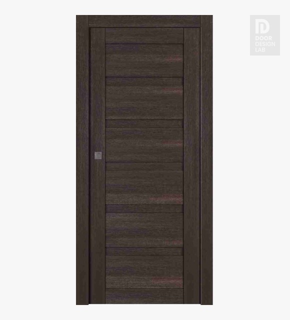 Louver Veralinga Oak Modern Interior Pocket Door by Belldinni