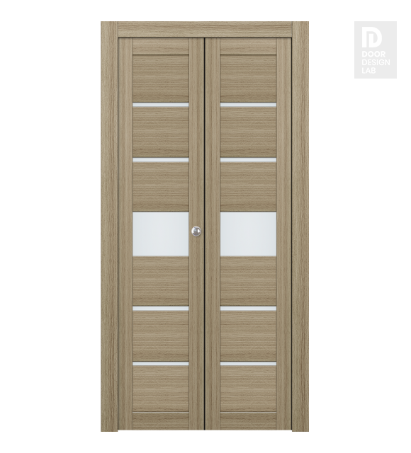 Avon 07-06 Vetro Shambor Modern Interior Bifold Doors by Belldinni