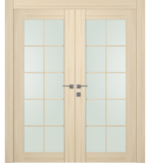 Avon 10 Lite Vetro Loire Ash Double doors