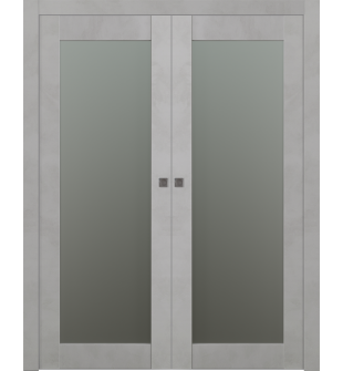Avon 207 Vetro Light Urban Double pocket doors