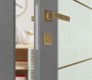 Avon 202 4H Gold Strips Vetro Dark Urban Double doors