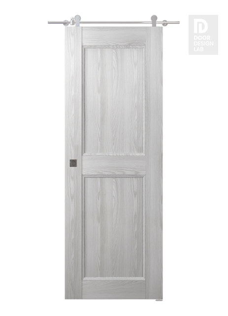 Oxford Uno 07 Rn Ribeira Ash Modern Interior Barn Door by Belldinni