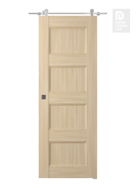 Oxford Uno 07 3R Loire Ash Modern Interior Barn Door by Belldinni