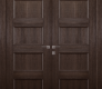 Oxford Uno 07 3R Veralinga Oak Modern Interior Double Swing Doors by Belldinni