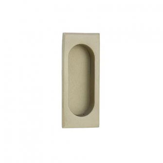 EMTEK FLUSH PULL RECTANGULAR PASSAGE SATIN NICKEL (US15) 2201
