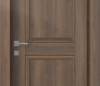 Oxford Duo 07 Rn Pecan Nutwood Modern Interior Door by Belldinni