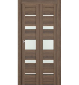 Avon 07-03 Vetro Pecan Nutwood Bi-folding doors