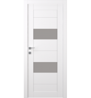 Berta Vetro Snow White Hinged doors