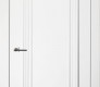 Palazzo 1 Polar White Modern Interior Frameless Door by Belldinni