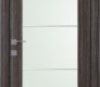 Palladio 202 4H Vetro Gray Oak Modern Interior Door by Belldinni