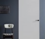 Space White Glass Modern Interior Door by Belldinni