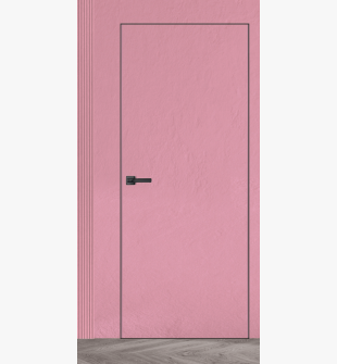 RTA DOOR SLAB EXAMPLE FOR PLASTERING IN PINK 28" X 92 1/2" X 1 3/4"