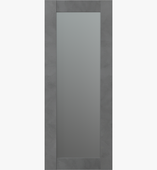 DOOR SLAB AVON 207 VETRO DARK URBAN 24" X 92 1/2" X 1 3/4"
