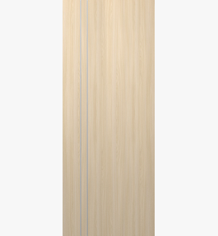 DOOR SLAB OPTIMA 2V LOIRE ASH 18" X 80" X 1 3/4" SOLID CORE