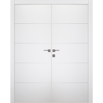 Arvika Polar White Double doors