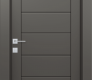 Alda Gray Matte Modern Interior Double Pocket Doors by Belldinni