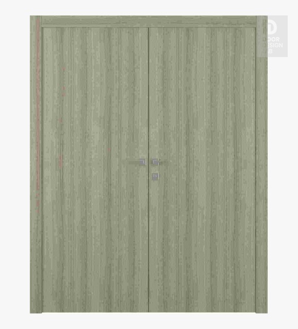 Optima Shambor Modern Interior Double Swing Doors by Belldinni