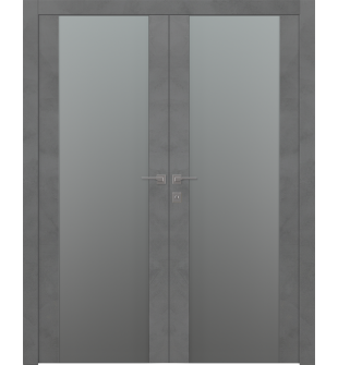 Avon 202 Vetro Dark Urban Double doors