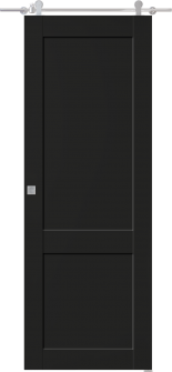 Shaker 2 Panel Black Matte