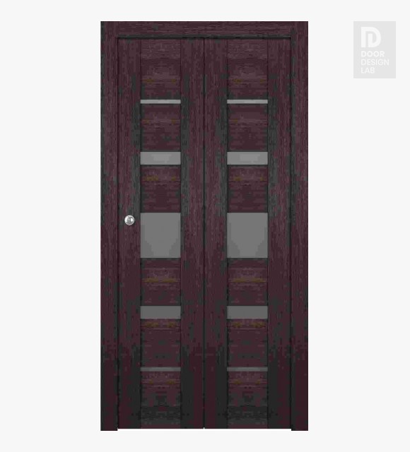 Avon 07-03 Vetro Veralinga Oak Modern Interior Bifold Doors by Belldinni