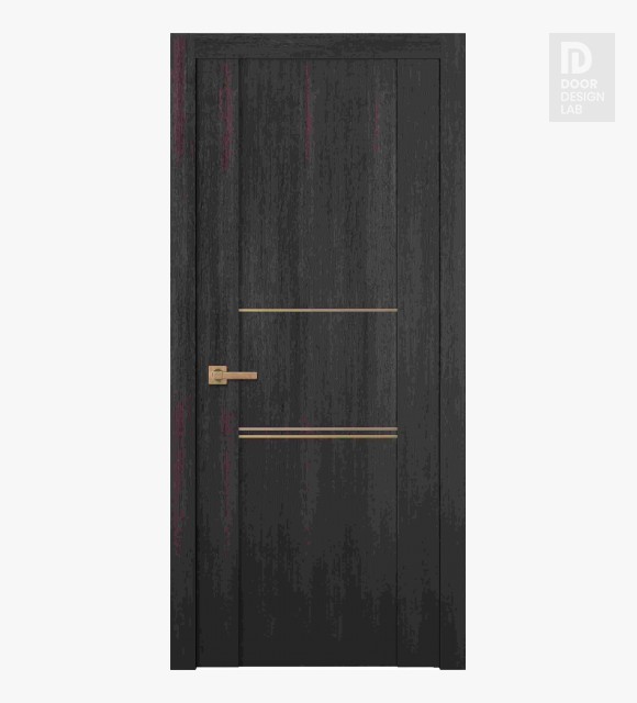 Avon 01 3H Gold Veralinga Oak Modern Interior Door by Belldinni