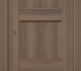 Oxford Uno 07 2Rn Pecan Nutwood Modern Interior Pocket Door by Belldinni