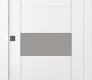 Edna Vetro Snow White Modern Interior Pocket Door by Belldinni