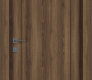 Shaker 1 Panel Pecan Nutwood Modern Interior Door by Belldinni