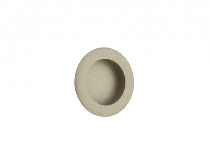 EMTEK FLUSH PULL ROUND PASSAGE SATIN NICKEL (US15) 2211