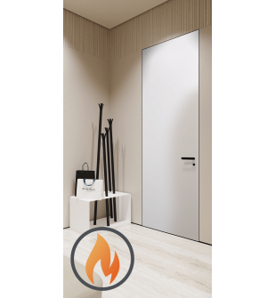 20 Min Fire Rated Snow White Frameless