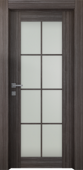 Palladio 8 Lite Vetro Gray Oak