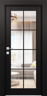 Avon 8 Lite Clear Vetro Black Matte