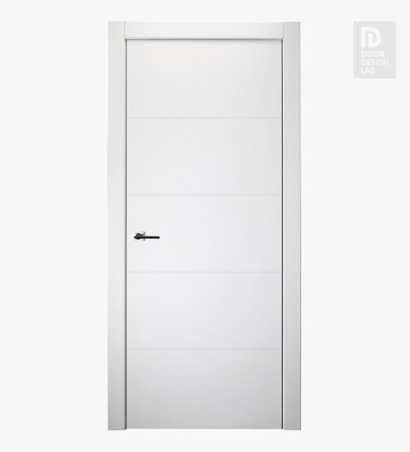 Arvika Polar White Modern Interior Door by Belldinni