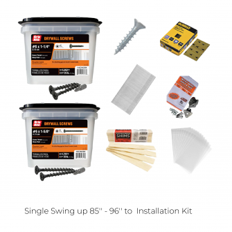 SINGLE SWING 85''-96''  INSTALLATION KIT