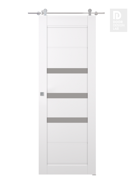 Rita Vetro Snow White Modern Interior Barn Door by Belldinni