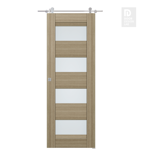 Avon 07-08 Vetro Shambor Modern Interior Barn Door by Belldinni