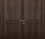 Oxford Uno 07 Rn Veralinga Oak Modern Interior Double Swing Doors by Belldinni