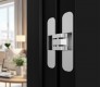 Alba Black Matte Bi-folding doors