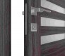 Dome Vetro Gray Oak Pocket doors