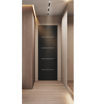 Avon 01 4H Black Matte Frameless