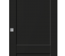 Shaker 2 Panel Black Matte Modern Interior Barn Door by Belldinni