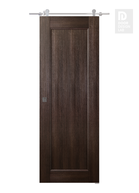 Oxford Uno 07 Veralinga Oak Modern Interior Barn Door by Belldinni