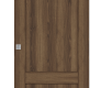 Shaker 2 Panel Pecan Nutwood Modern Interior Barn Door by Belldinni